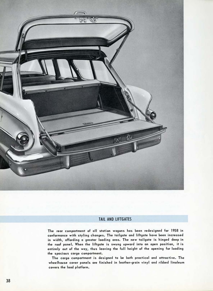 1958 Chevrolet Engineering Features Booklet Page 69